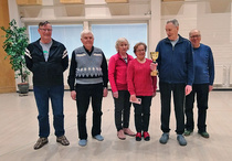 Eläkeliiton Lopen yhdistyksen pelaajat voittivat tällä kertaa.