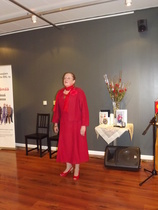 Liisa Mäkelän lauluesitys