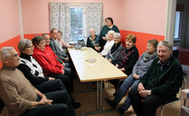 Porinakerhon ensimmäinen kokoontuminen veti paikalle tällaisen joukon.