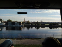 Riika iltahämärässä