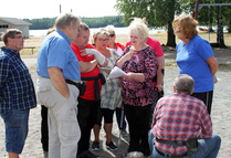 Ryhmissä otettiin osaa erilaisiin kilpailuihin ja tehtäviin.